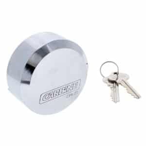 c74, carbine c74 puck style padlock, carbine c74 puck padlock, carbine c73 c74 padlock, steel puck style padlock, hidden shackle padlock, round puck lock, container puck padlock australia