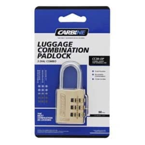 CC30-DP, Carbine CC30 Combination Padlock, Carbine padloc, padlocks, combination padlock
